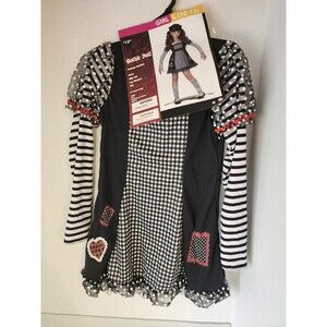 Gothic Doll Size Large 10/12 Girls Costume